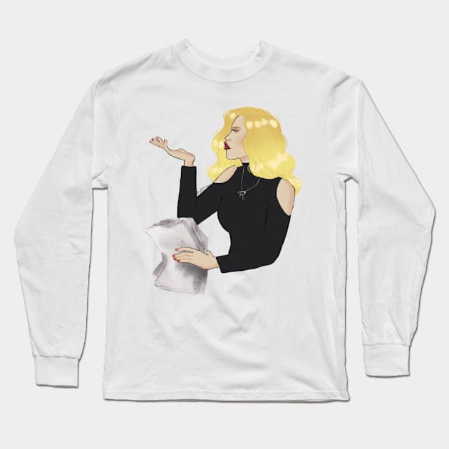 She’s  a massive deal Long Sleeve T-Shirt by AngelicaNyneave